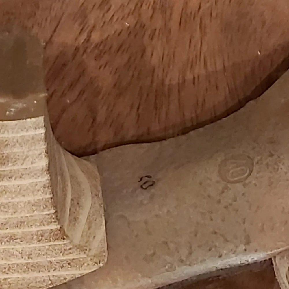 Mjus distressed heeled sandals - Picture 6 of 6